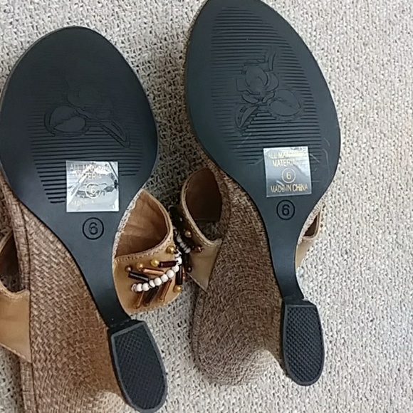 NWOT Passi Italia Collezione Vivian Sandals - Picture 5 of 6